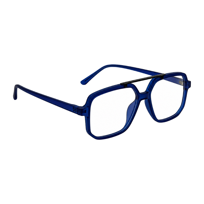 OS-JJ-3257 Square Aviator Optical Eyeglasses | Double Bridge Frame-zoom-