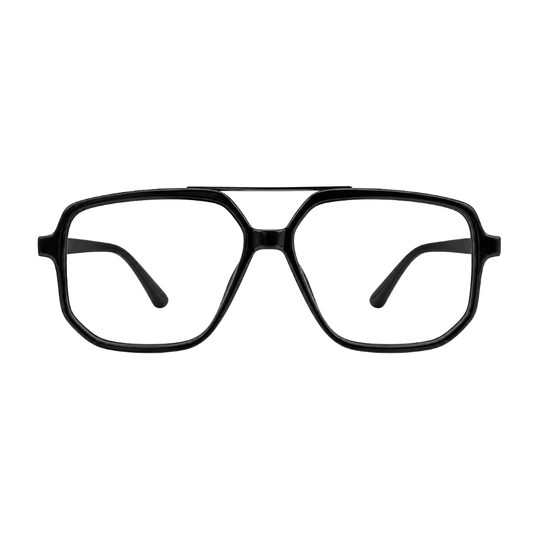 OS-JJ-3257 Square Aviator Optical Eyeglasses | Double Bridge Frame-zoom-28