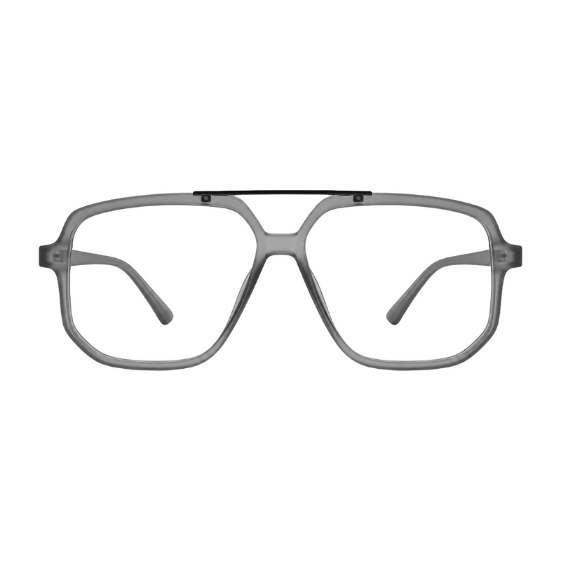 OS-JJ-3257 Square Aviator Optical Eyeglasses | Double Bridge Frame-zoom-
