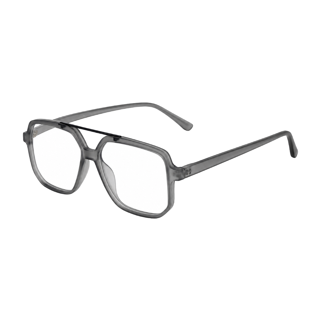 OS-JJ-3257 Square Aviator Optical Eyeglasses | Double Bridge Frame-zoom-56
