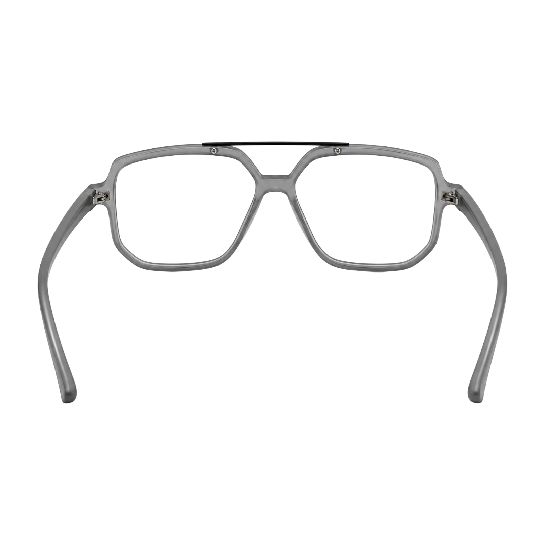 OS-JJ-3257 Square Aviator Optical Eyeglasses | Double Bridge Frame-58