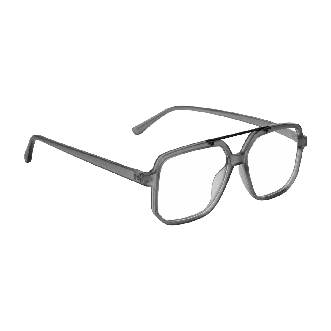 OS-JJ-3257 Square Aviator Optical Eyeglasses | Double Bridge Frame-zoom-59