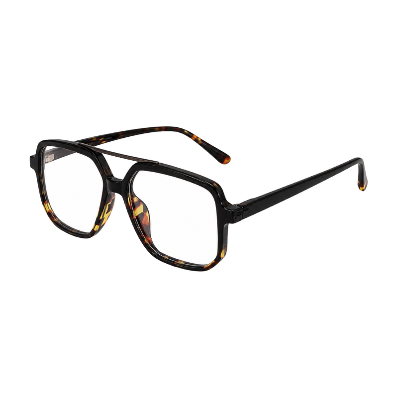 OS-JJ-3257 Square Aviator Optical Eyeglasses | Double Bridge Frame-zoom-