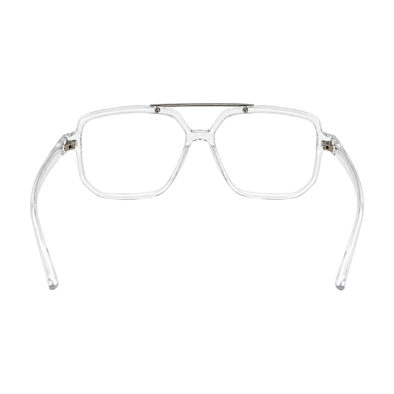 OS-JJ-3257 Square Aviator Optical Eyeglasses | Double Bridge Frame-zoom-