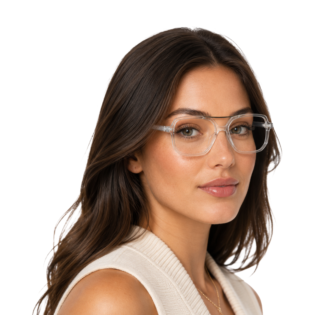 OS-JJ-3257 Square Aviator Optical Eyeglasses | Double Bridge Frame-78