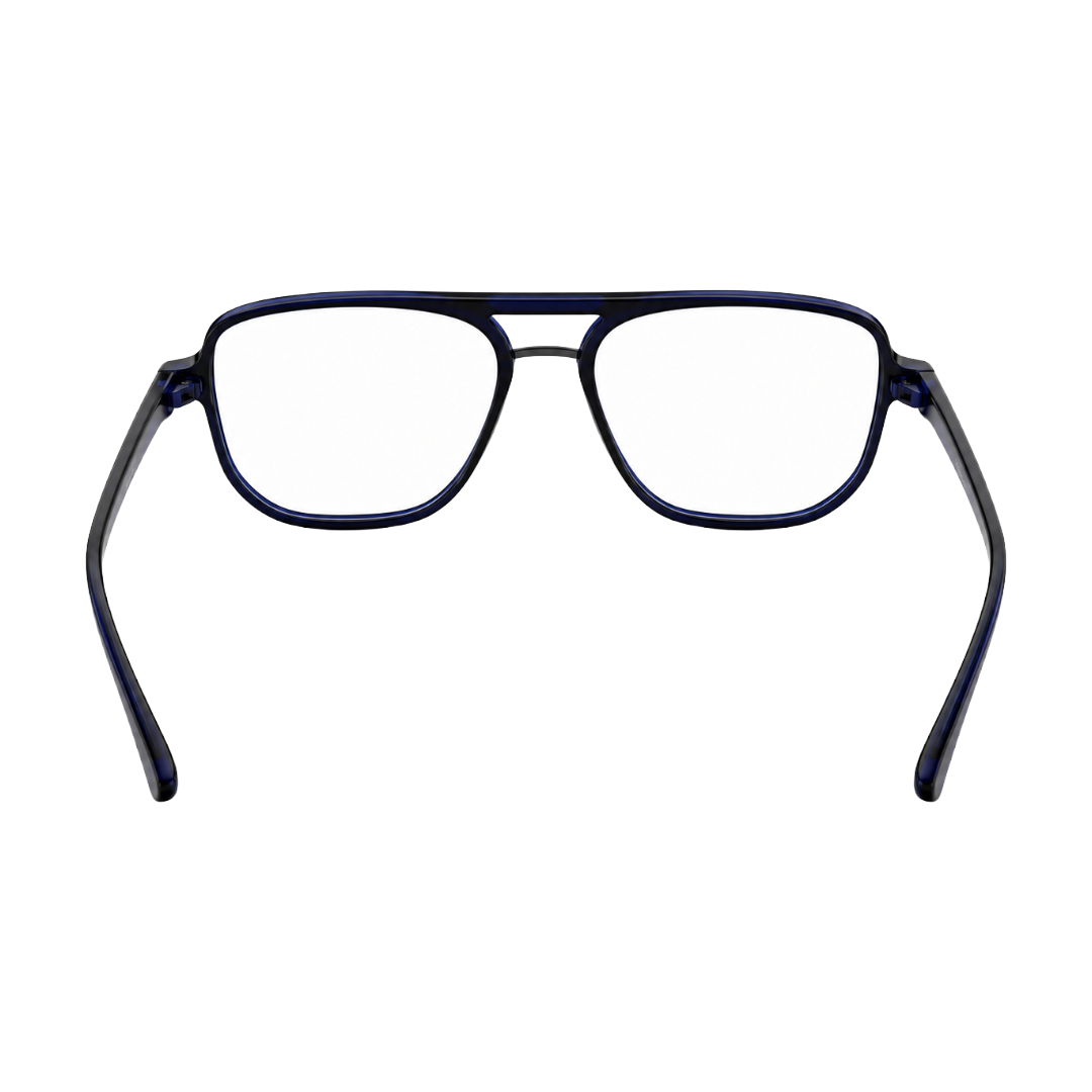 OS-JJ-3258 Large Square Aviator Optical Eyeglasses | Flat-Top Double Bridge Frame-zoom-49