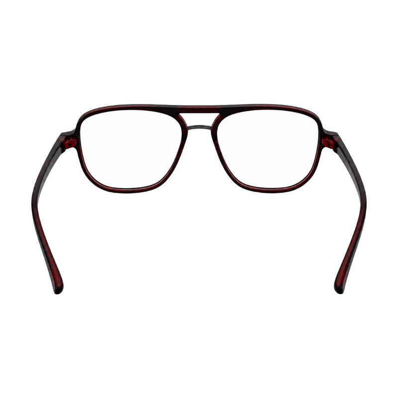 OS-JJ-3258 Large Square Aviator Optical Eyeglasses | Flat-Top Double Bridge Frame-zoom-