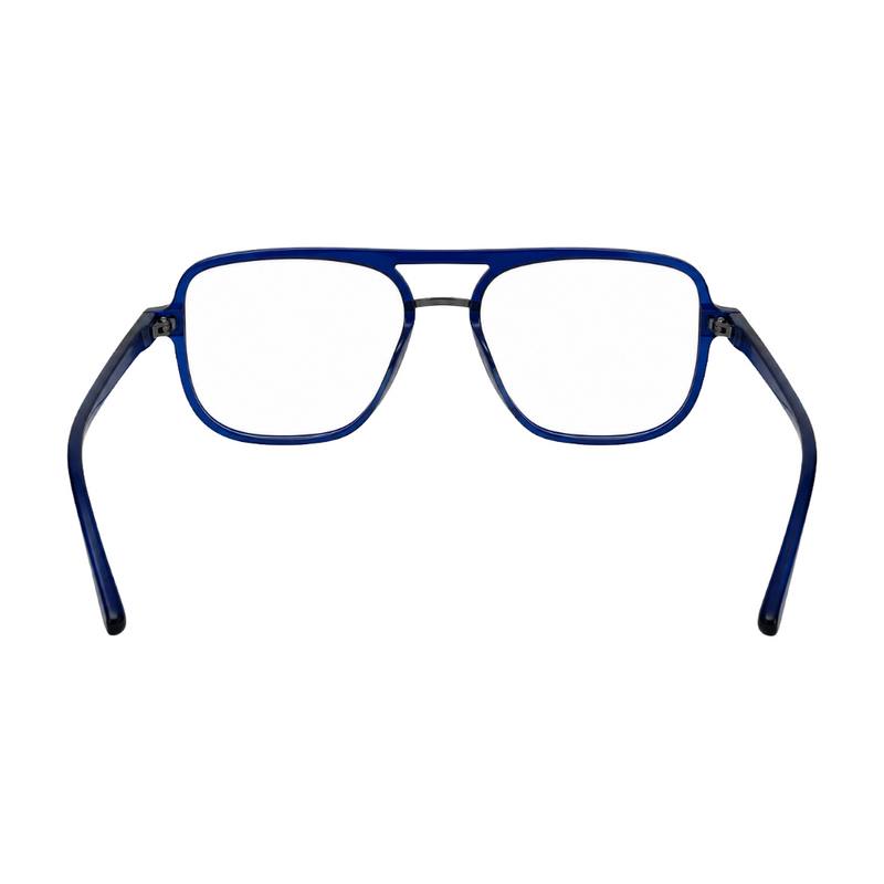 OS-JJ-3258 Large Square Aviator Optical Eyeglasses | Flat-Top Double Bridge Frame-zoom-