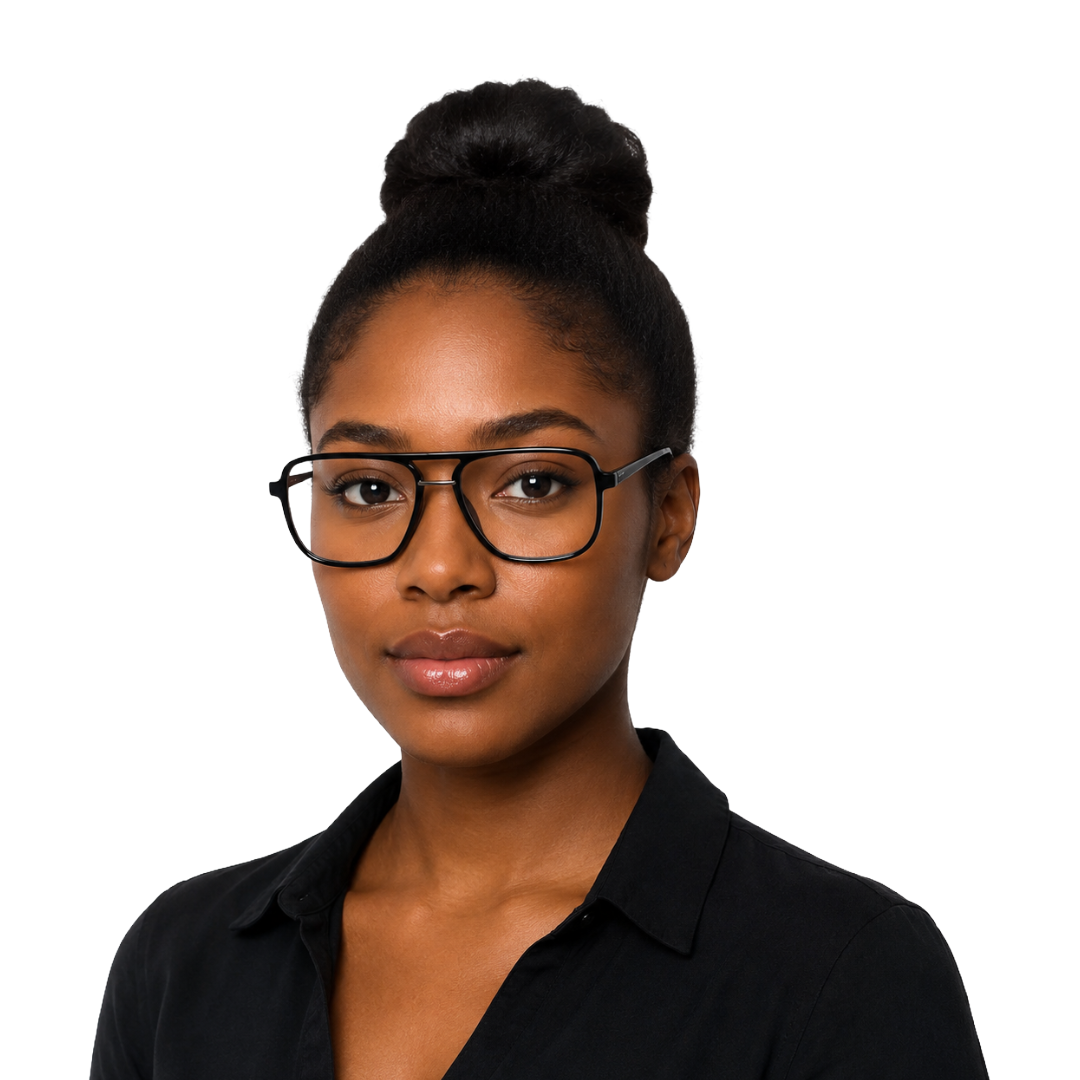 OS-JJ-3258 Large Square Aviator Optical Eyeglasses | Flat-Top Double Bridge Frame-zoom-15