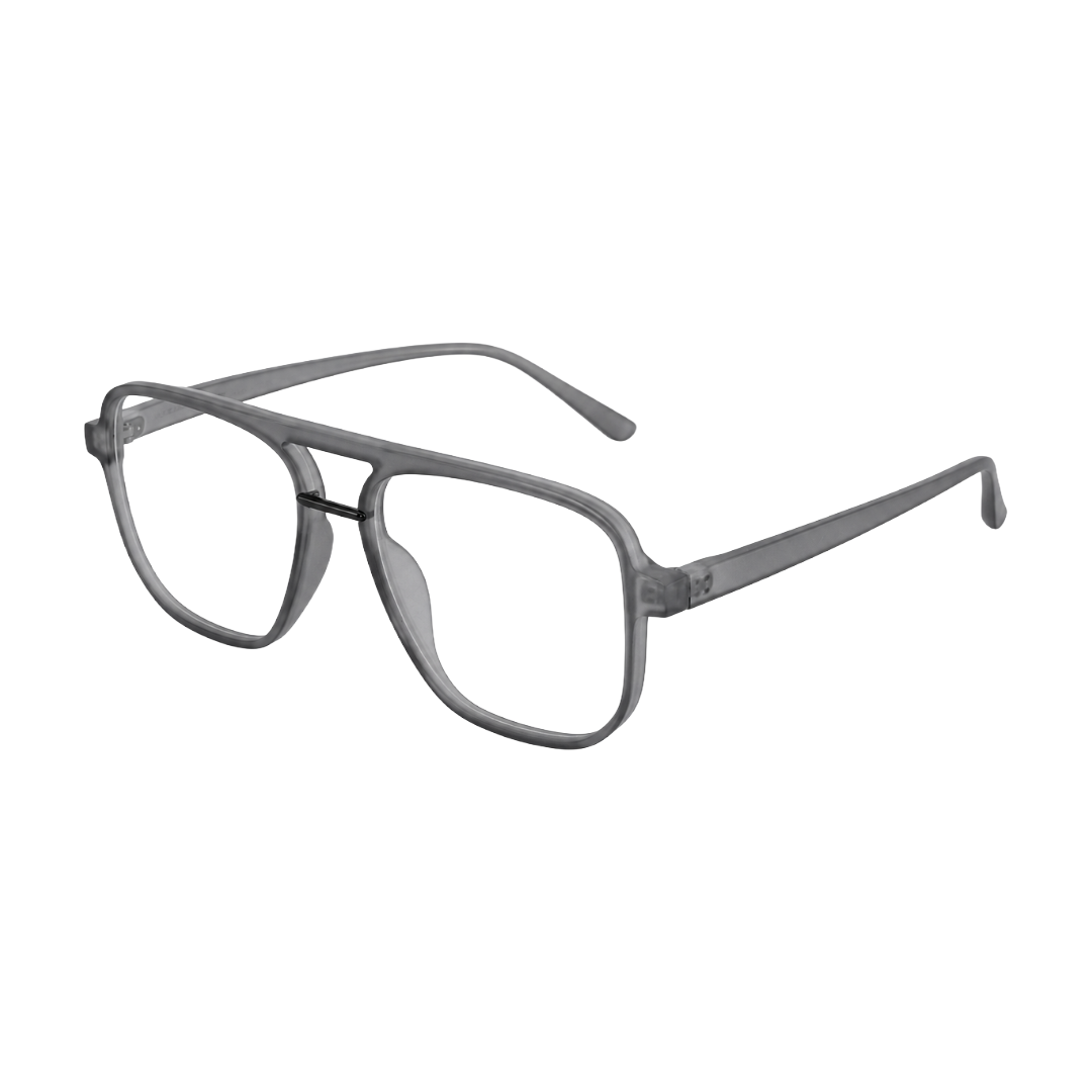 OS-JJ-3258 Large Square Aviator Optical Eyeglasses | Flat-Top Double Bridge Frame-zoom-65