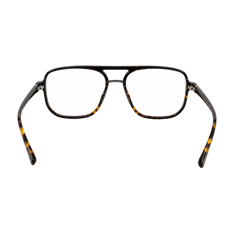 OS-JJ-3258 Large Square Aviator Optical Eyeglasses | Flat-Top Double Bridge Frame-zoom-
