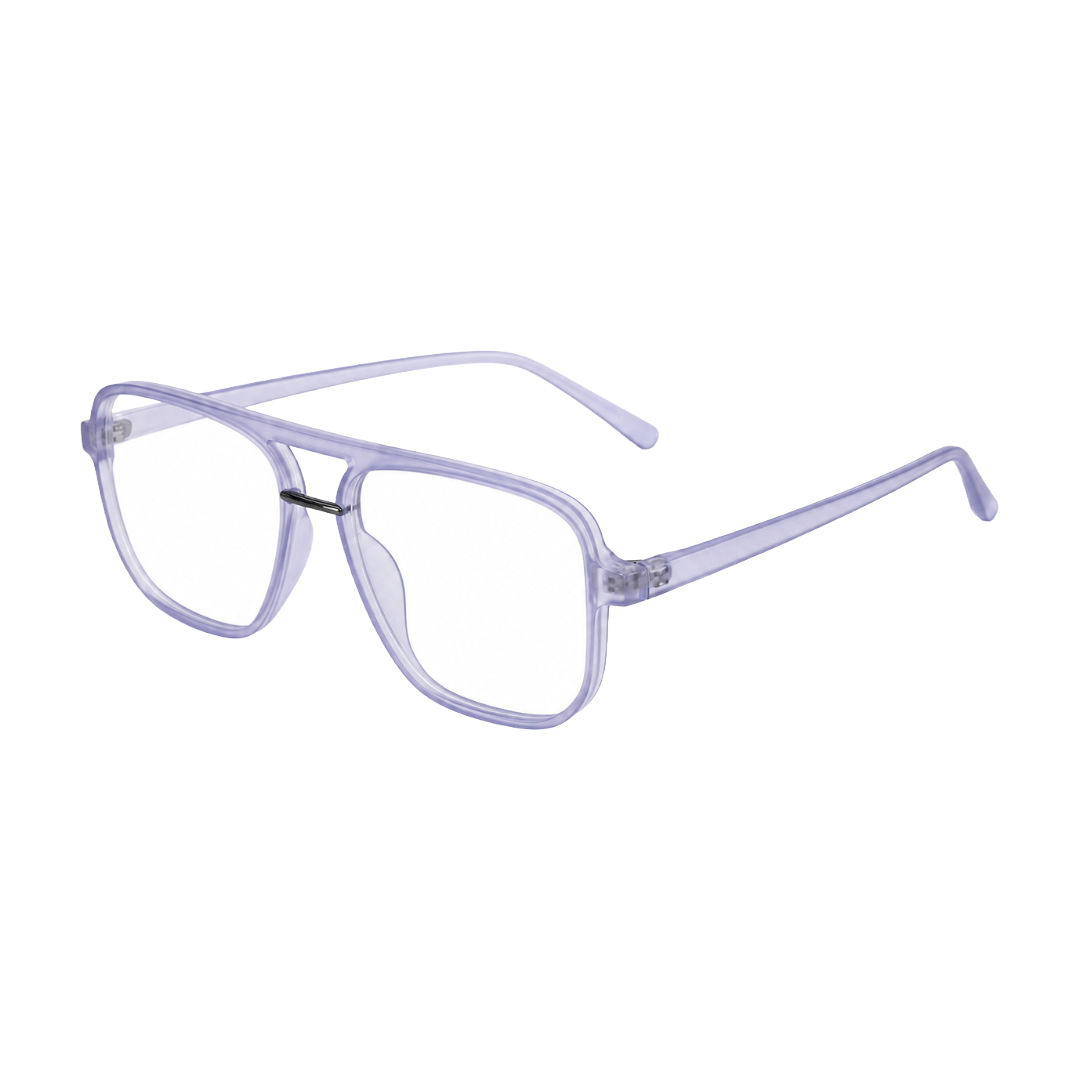 OS-JJ-3258 Large Square Aviator Optical Eyeglasses | Flat-Top Double Bridge Frame-zoom-74