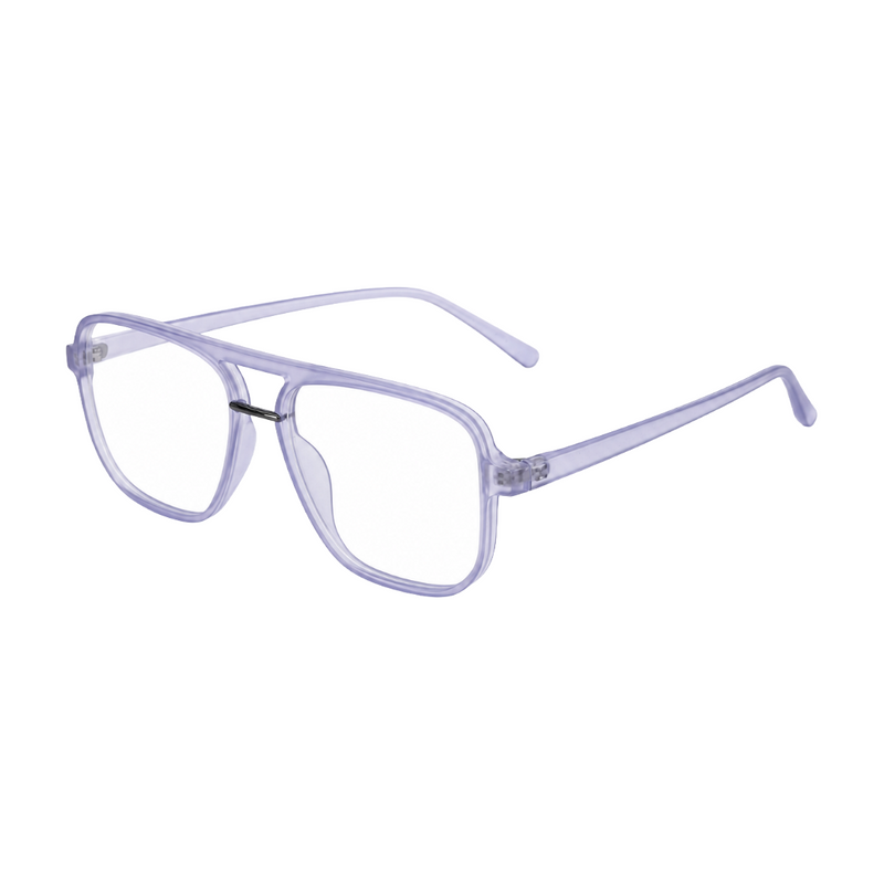 OS-JJ-3258 Large Square Aviator Optical Eyeglasses | Flat-Top Double Bridge Frame-zoom-