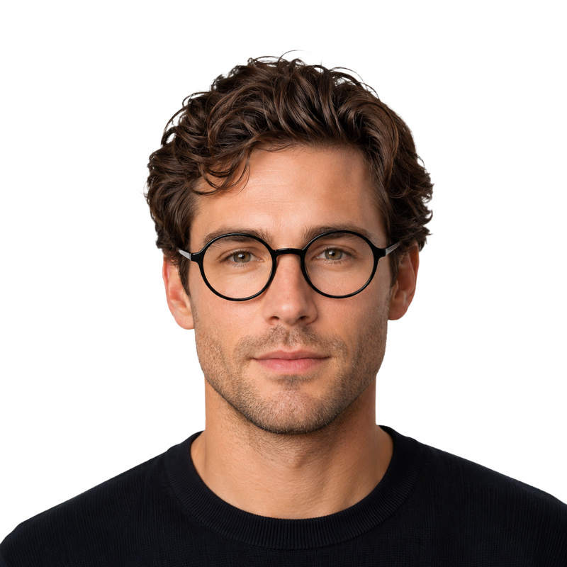 OS JJ FRAME 3313 Round Eyeglasses-zoom-