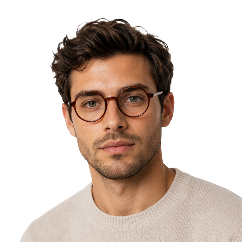 OS JJ FRAME 3313 Round Eyeglasses-zoom-