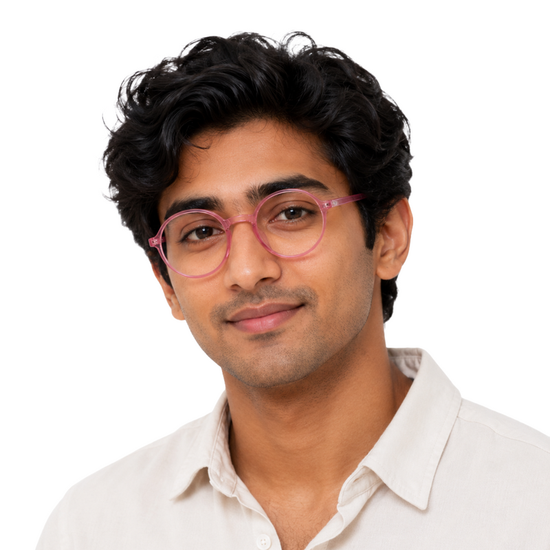 OS JJ FRAME 3313 Round Eyeglasses-zoom-