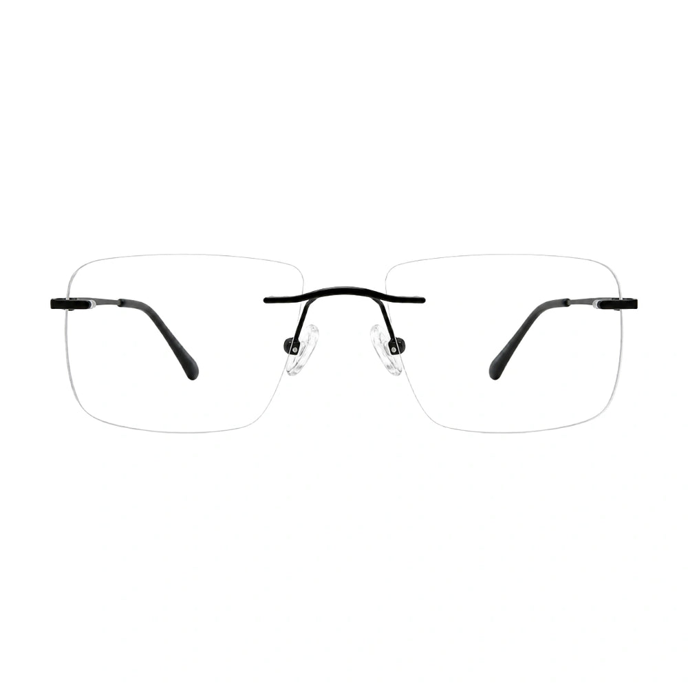 OS KZR TP Spring 89203 | Rimless Rectangular Prescription Eyeglasses