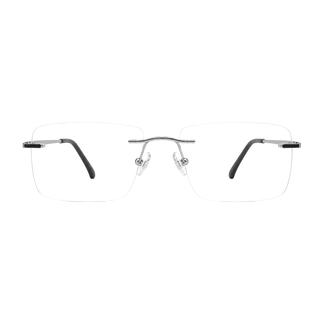 OS KZR TP Spring 89203 | Rimless Rectangular Prescription Eyeglasses-zoom-18