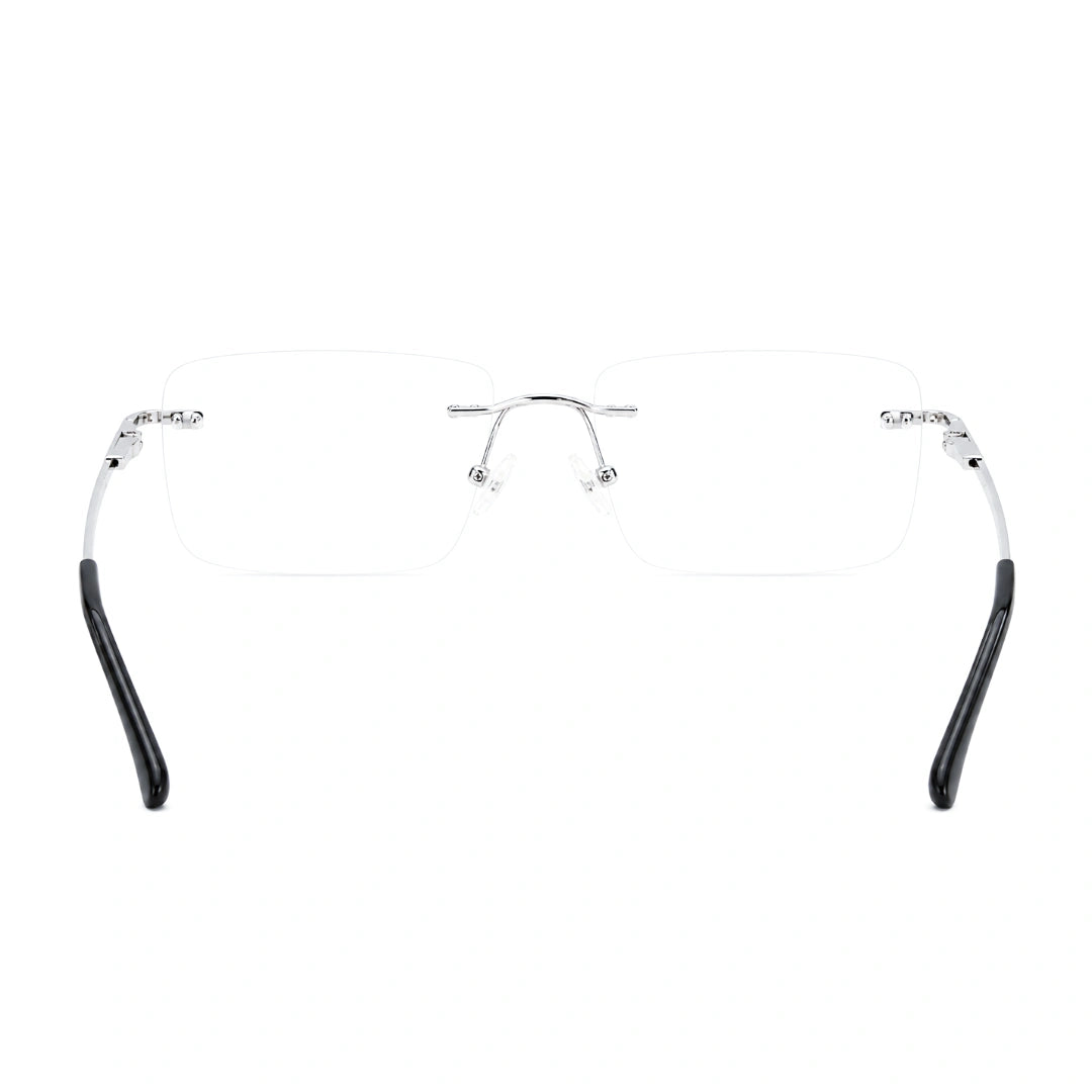 OS KZR TP Spring 89203 | Rimless Rectangular Prescription Eyeglasses-21