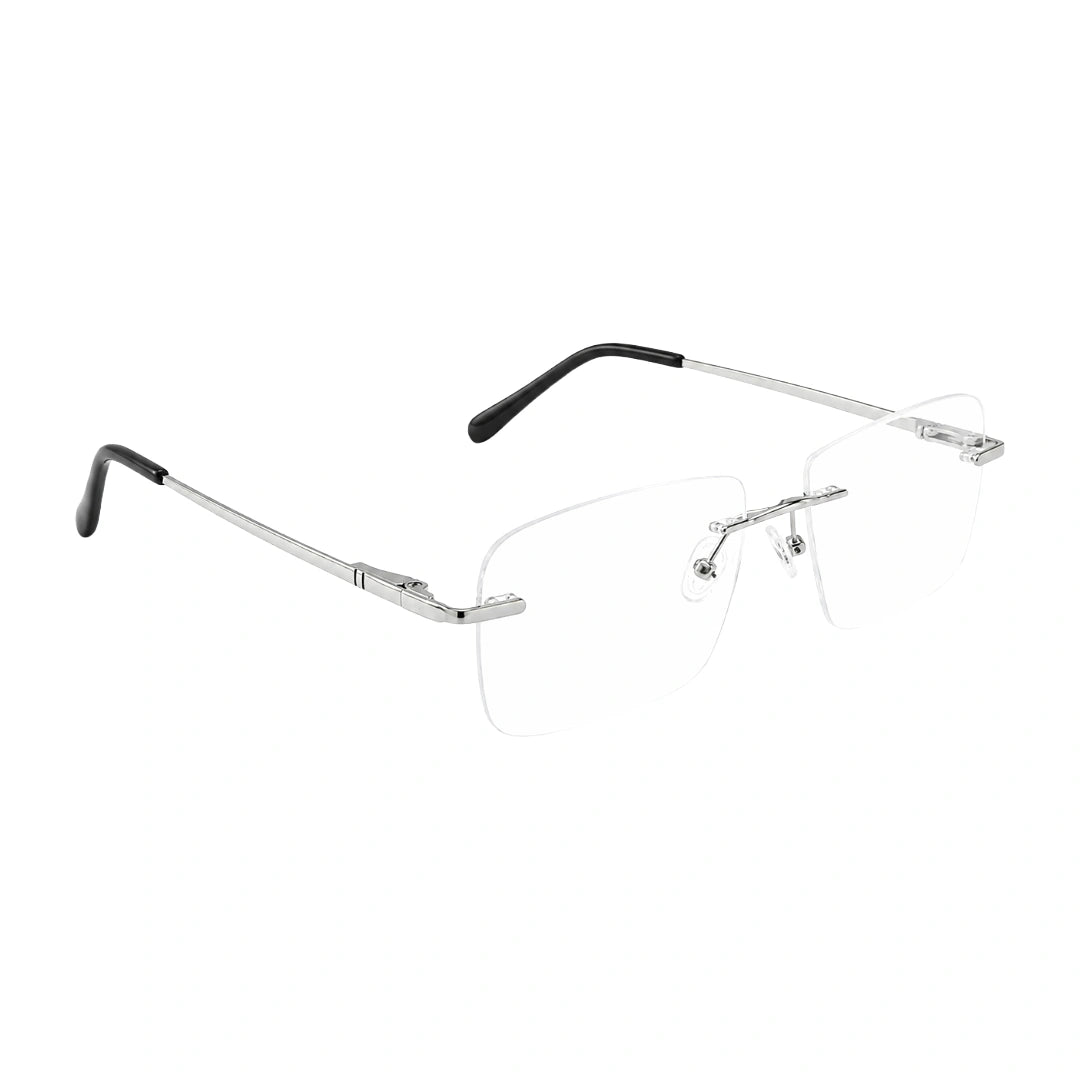 OS KZR TP Spring 89203 | Rimless Rectangular Prescription Eyeglasses-zoom-22