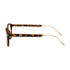 OS Love My Country 69209 round full-rim prescription eyeglasses, side profile view