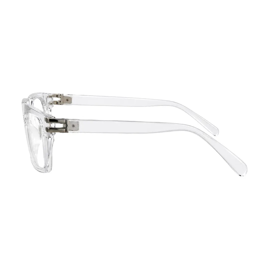 OS Platinum 82101 | Oversized Square Clear Eyeglasses | Platinum by Swiss Army-zoom-3
