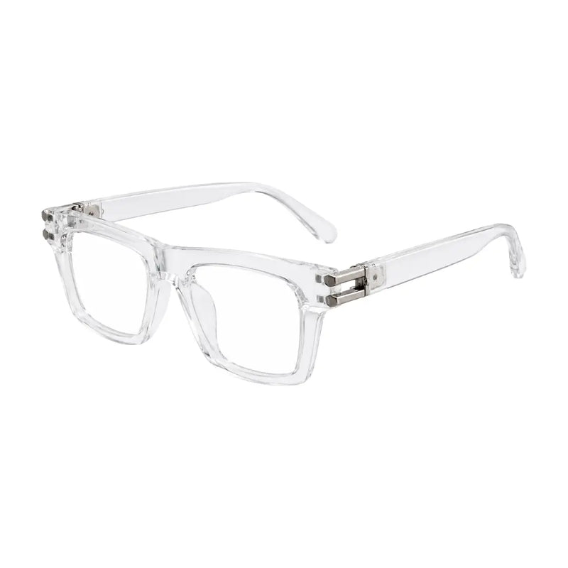 OS Platinum 82101 | Oversized Square Clear Eyeglasses | Platinum by Swiss Army-zoom-