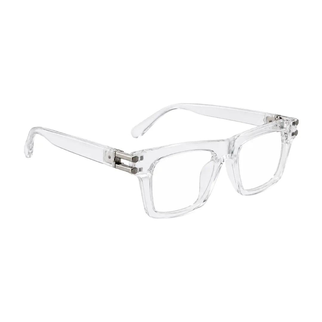 OS Platinum 82101 | Oversized Square Clear Eyeglasses | Platinum by Swiss Army-zoom-5