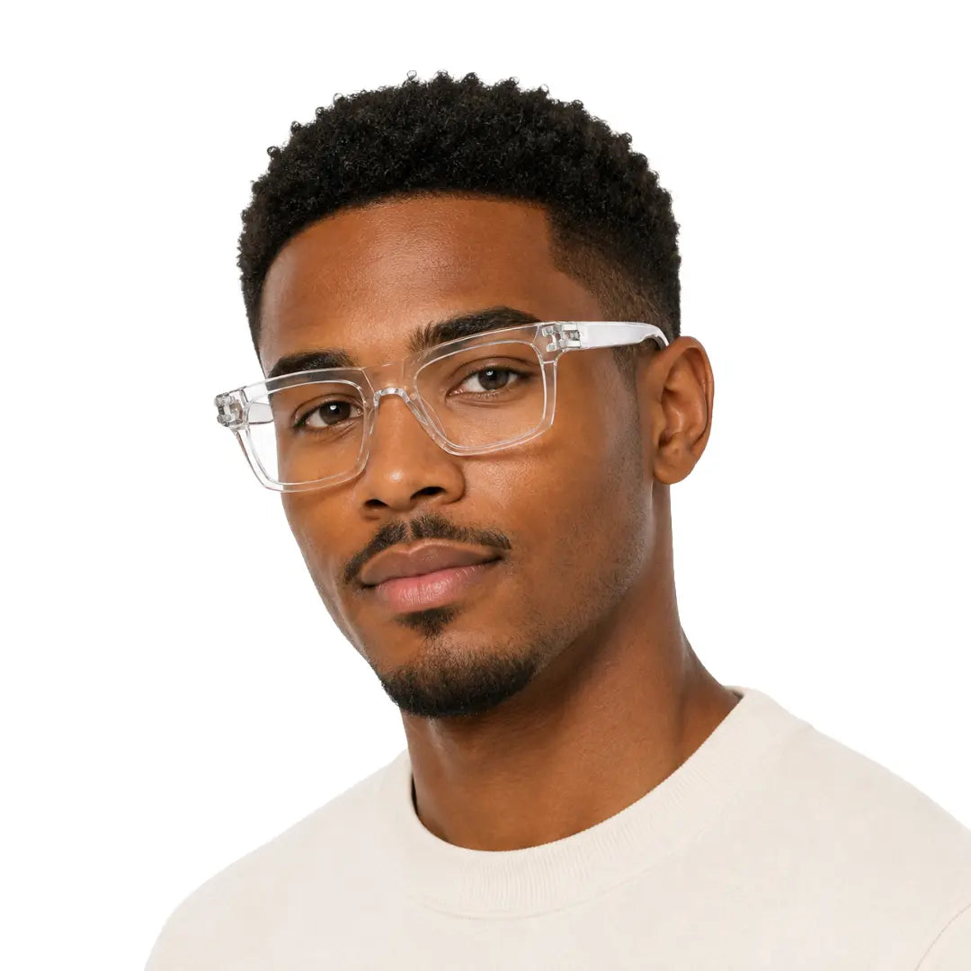 OS Platinum 82101 | Oversized Square Clear Eyeglasses | Platinum by Swiss Army-zoom-7