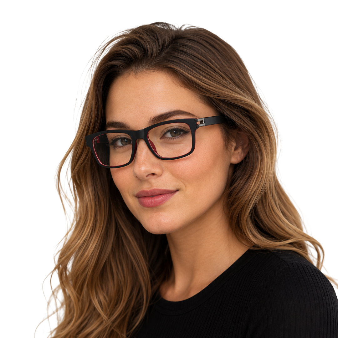 OS Platinum 82103 Square Eyeglasses-15