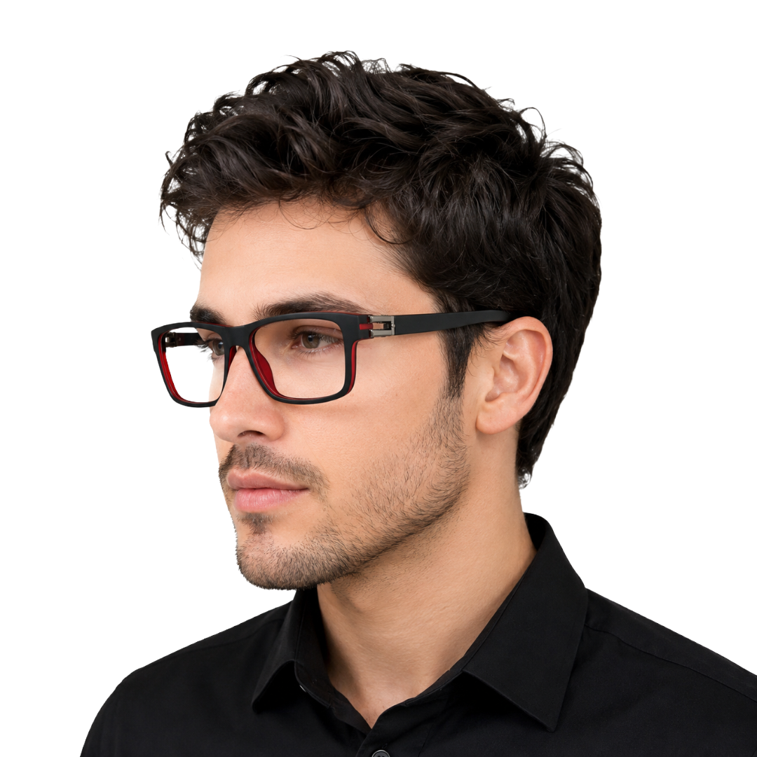 OS Platinum 82103 Square Eyeglasses-16