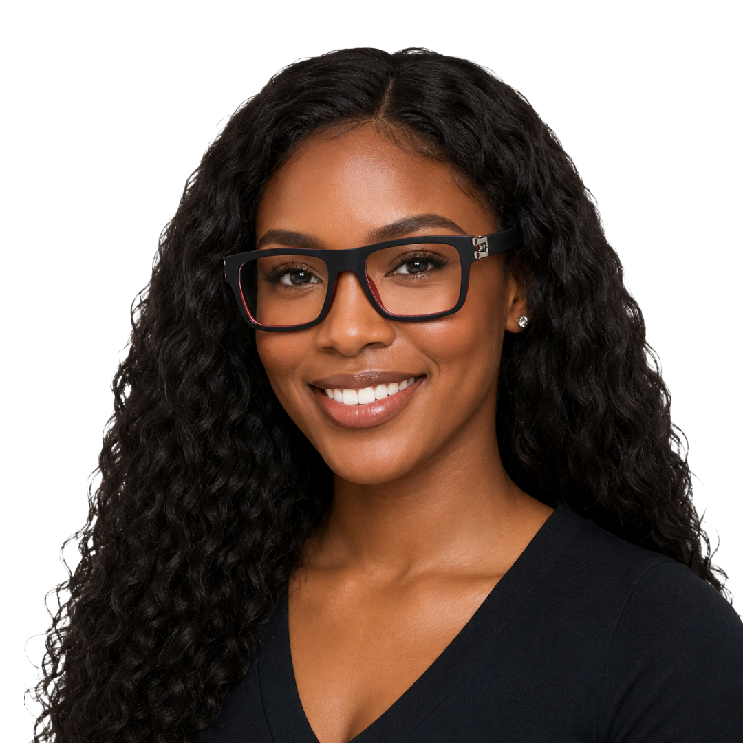 OS Platinum 82103 Square Eyeglasses-17