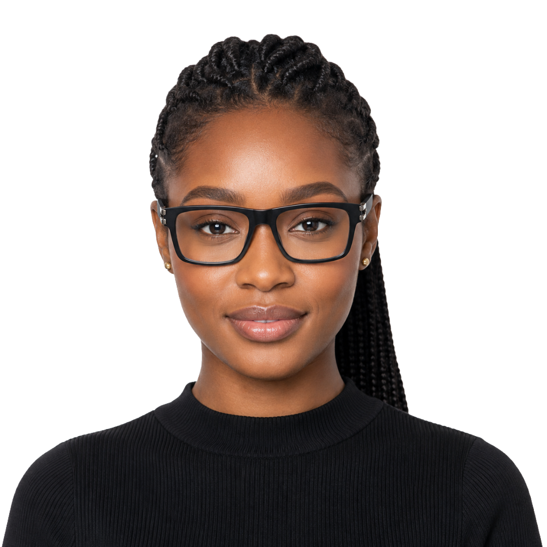OS Platinum 82103 Square Eyeglasses-8