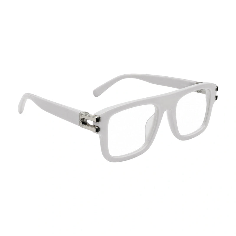 Platinum by Swiss Army OS 82105 Flat-Top Square Prescription Eyeglasses | Unisex-zoom-