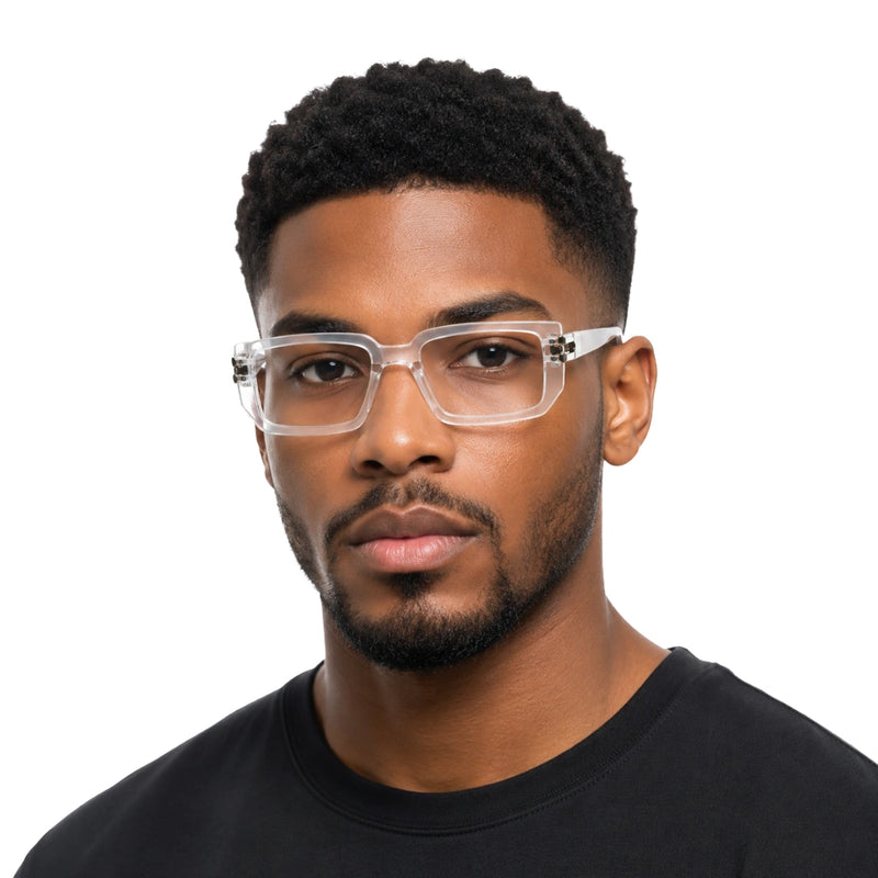 Platinum by Swiss Army OS 82108 Wide Rectangle Prescription Eyeglasses | Unisex-zoom-