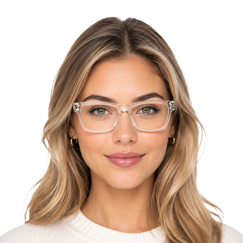 Platinum by Swiss Army OS 82109 Oversized Square Prescription Eyeglasses | Unisex-zoom-