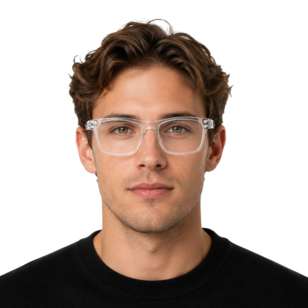 Platinum by Swiss Army OS 82109 Oversized Square Prescription Eyeglasses | Unisex-zoom-9
