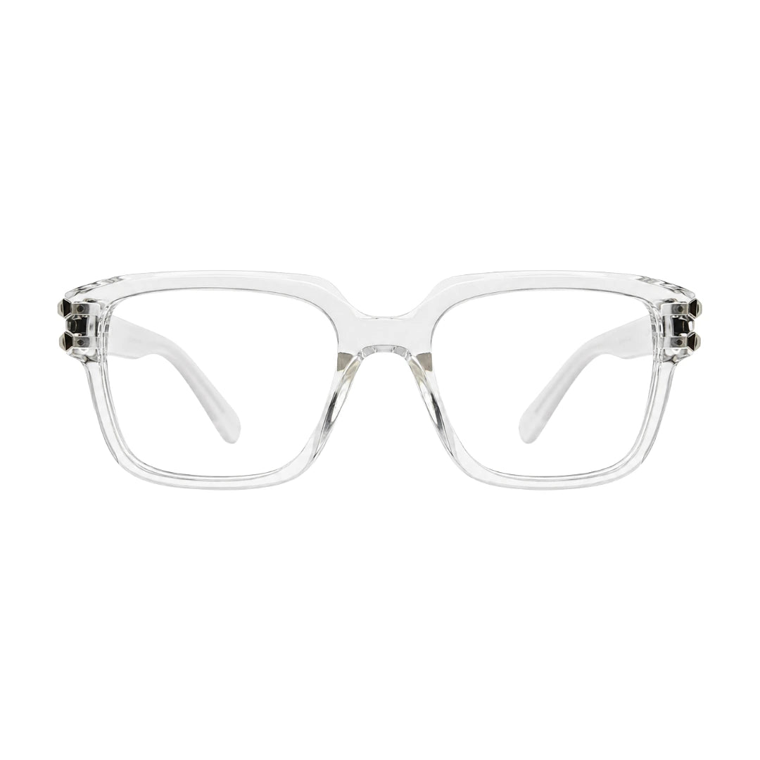 OS Platinum 82110 | Square Clear Transparent Eyeglasses | Platinum by Swiss Army-1