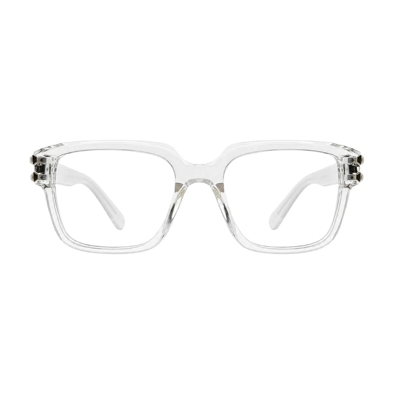OS Platinum 82110 | Square Clear Transparent Eyeglasses | Platinum by Swiss Army-zoom-