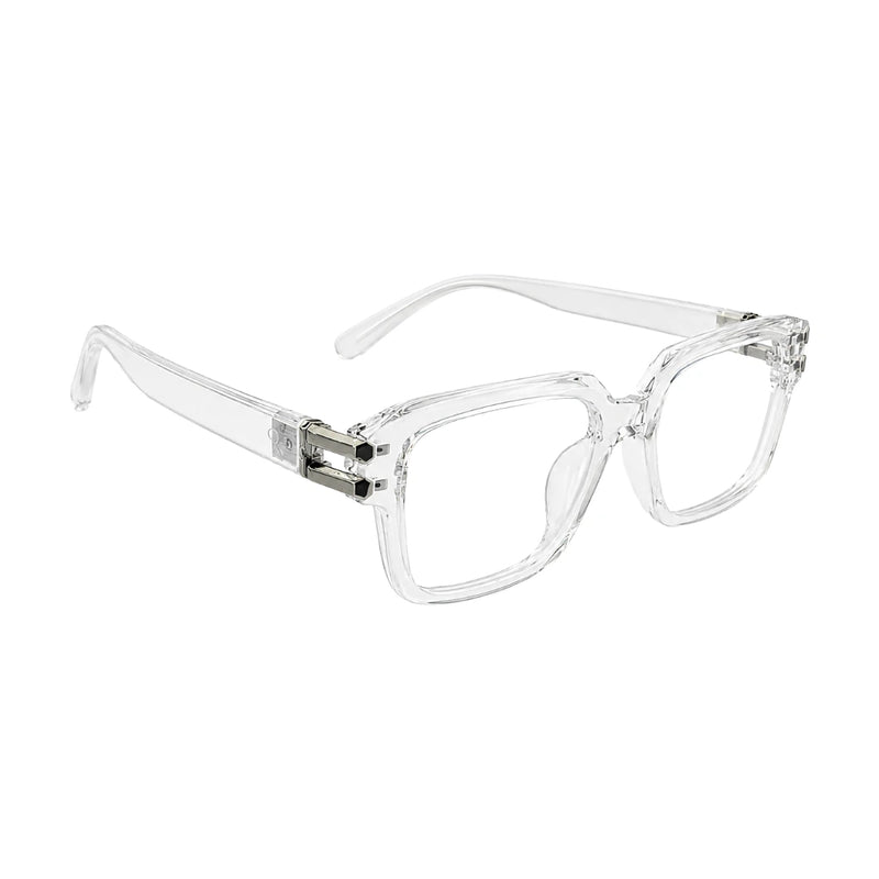 OS Platinum 82110 | Square Clear Transparent Eyeglasses | Platinum by Swiss Army-zoom-