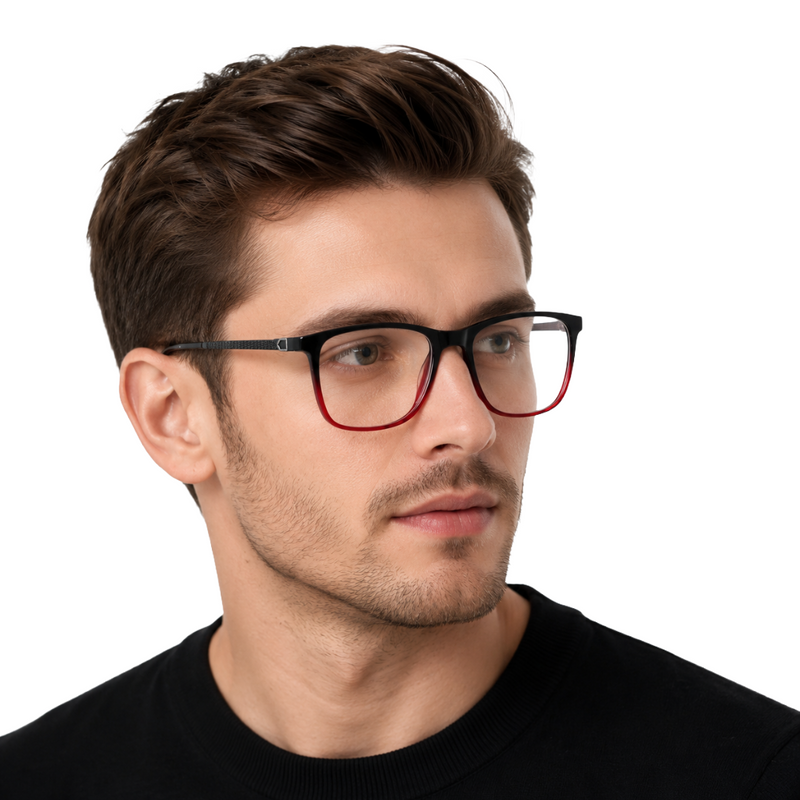 OS Sea Rock 007 | Rectangle Eyeglasses | Prescription Frames for Men & Women-zoom-