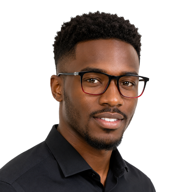 OS Sea Rock 007 | Rectangle Eyeglasses | Prescription Frames for Men & Women-zoom-
