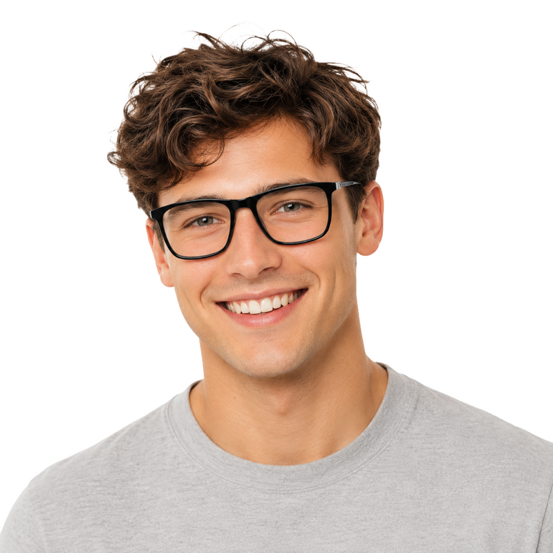 OS Sea Rock 007 | Rectangle Eyeglasses | Prescription Frames for Men & Women-zoom-