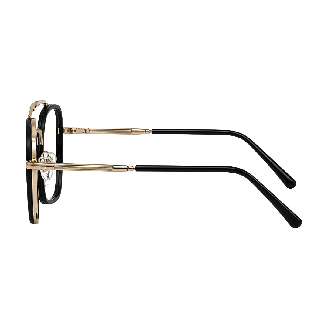 OS Slomga 31001 – Square Double Bridge Eyeglasses | Acetate & Metal Prescription Frames-zoom-84