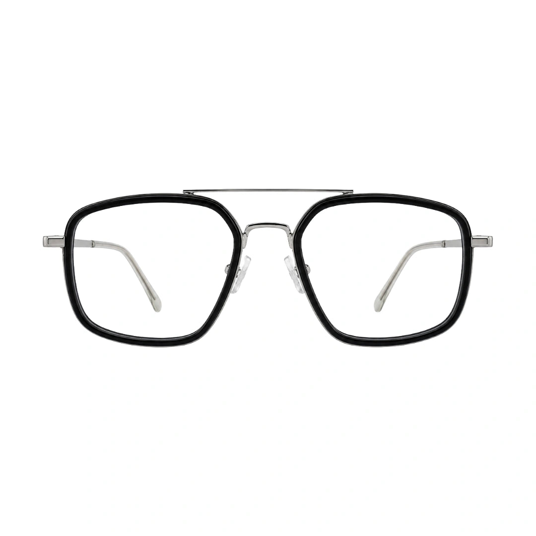 OS Slomga 31001 – Square Double Bridge Eyeglasses | Acetate & Metal Prescription Frames-zoom-64