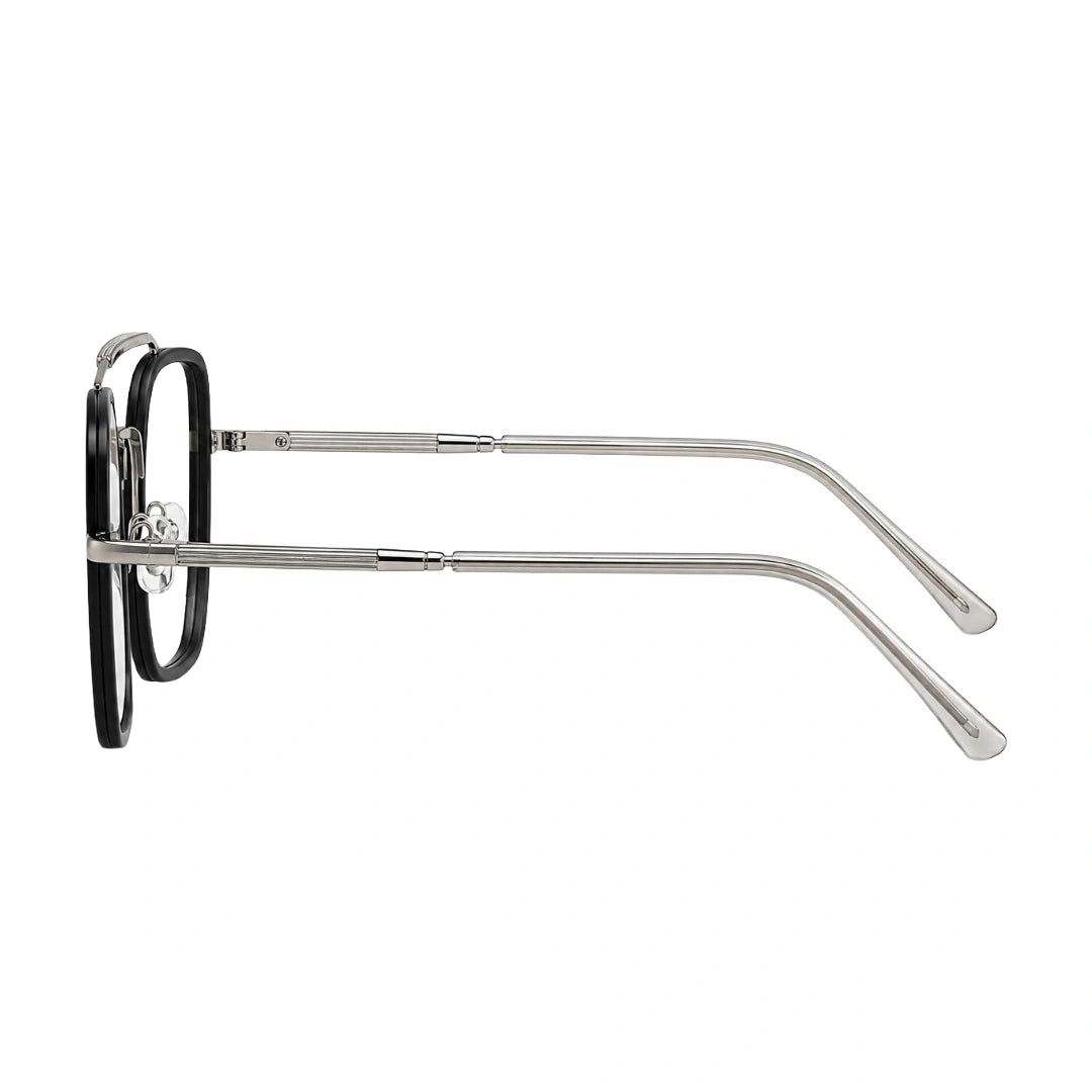 OS Slomga 31001 – Square Double Bridge Eyeglasses | Acetate & Metal Prescription Frames-zoom-66