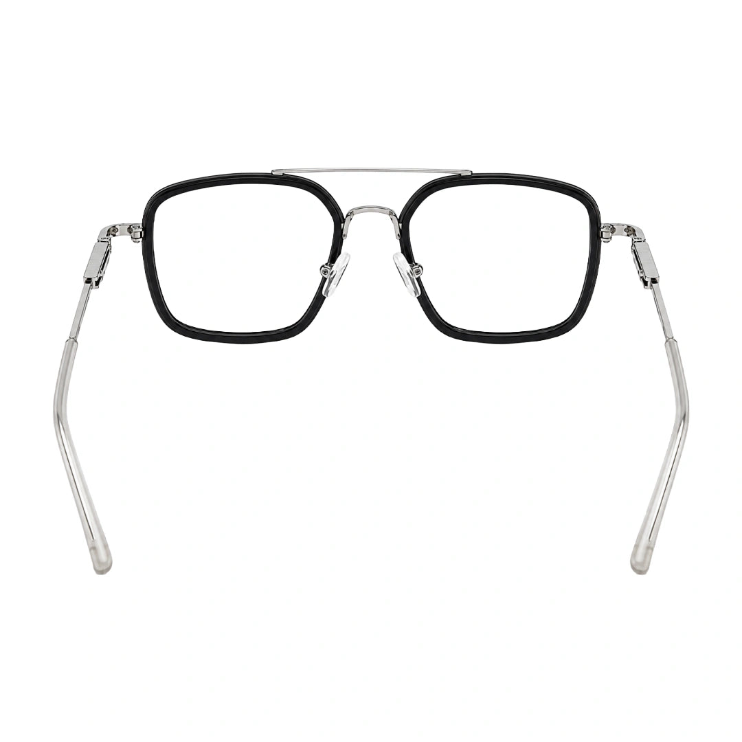 OS Slomga 31001 – Square Double Bridge Eyeglasses | Acetate & Metal Prescription Frames-zoom-67