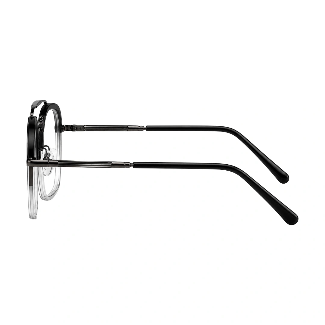 OS Slomga 31001 – Square Double Bridge Eyeglasses | Acetate & Metal Prescription Frames-zoom-102