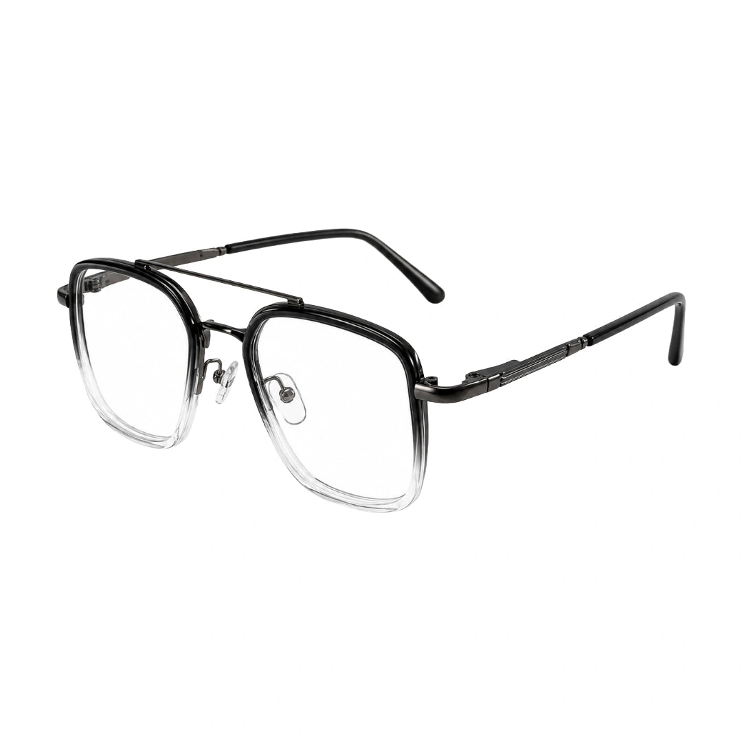 OS Slomga 31001 – Square Double Bridge Eyeglasses | Acetate & Metal Prescription Frames-101