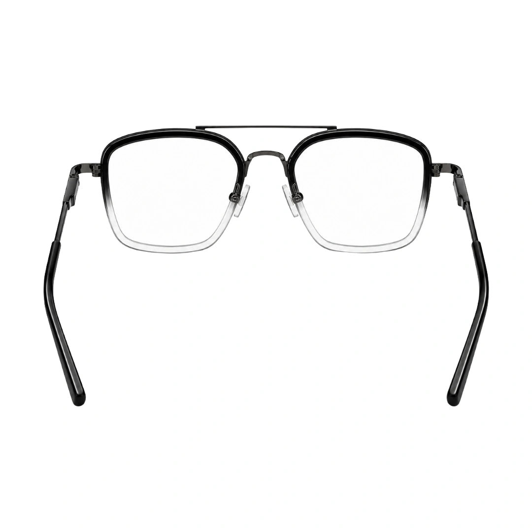 OS Slomga 31001 – Square Double Bridge Eyeglasses | Acetate & Metal Prescription Frames-zoom-103